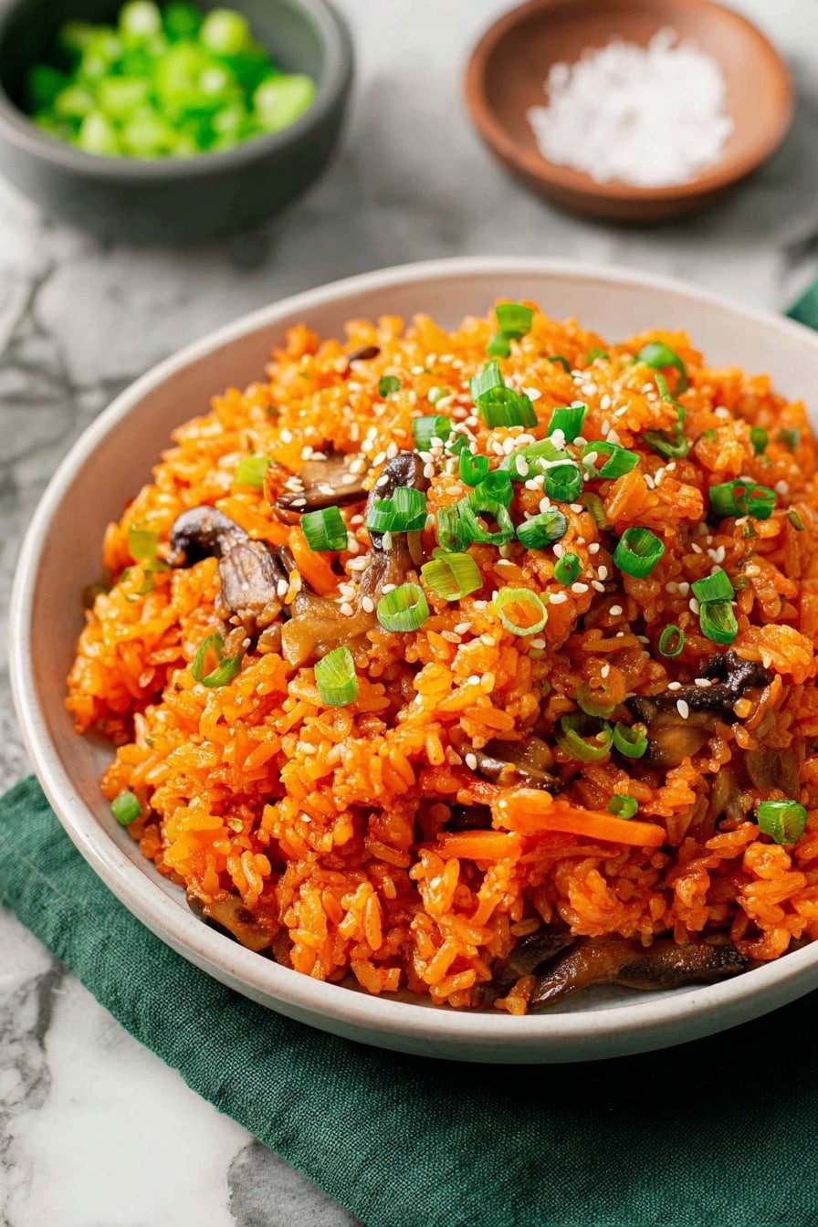 Kimchi Fried Rice Recipe | Spicy & Flavorful Asian Dish