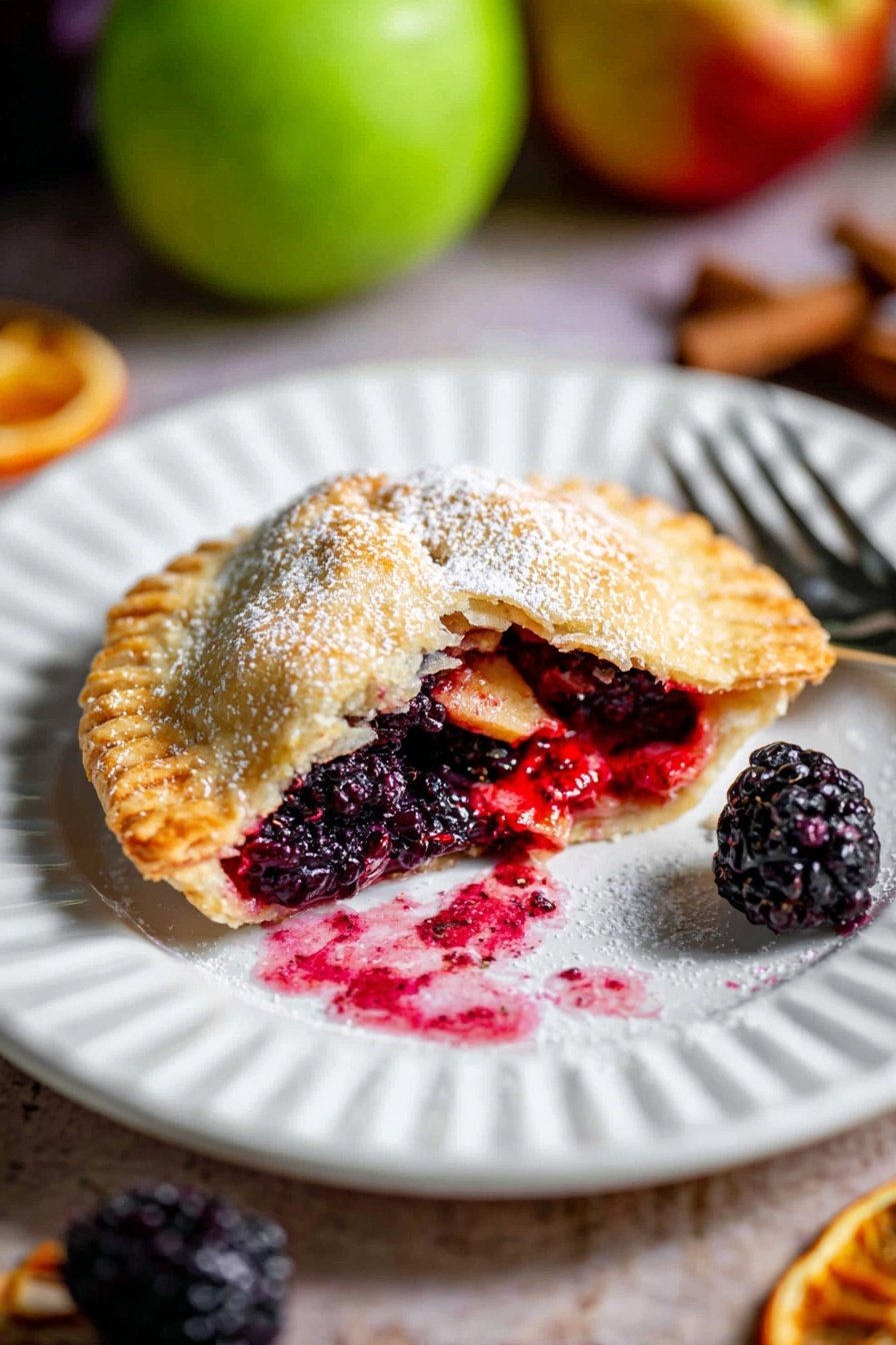 spiced apple blackberry - Serving Suggestion