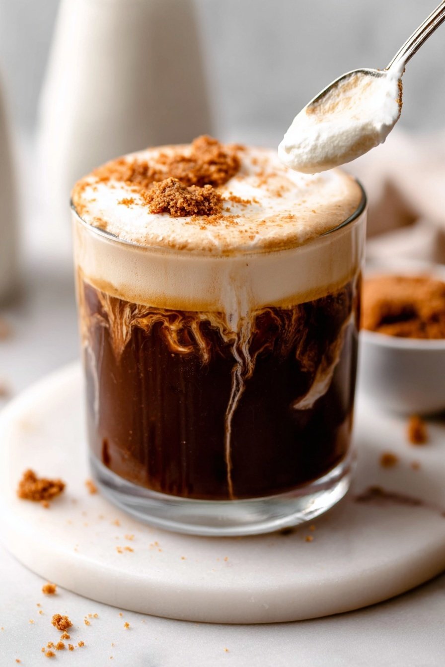cookie butter cold brew - Serving Suggestion