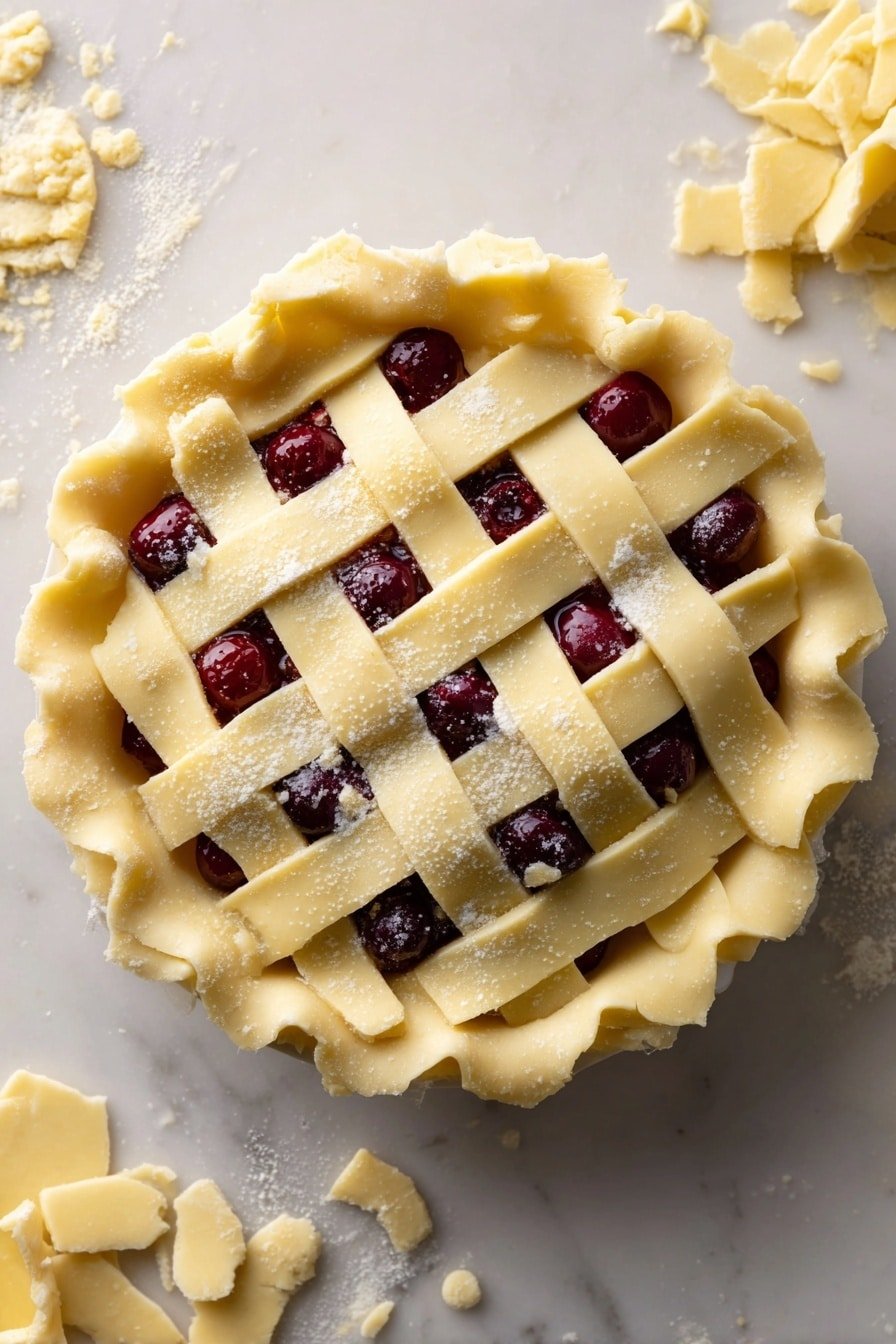 Tart Cherry Pie with Lattice Crust | Delicious & Easy