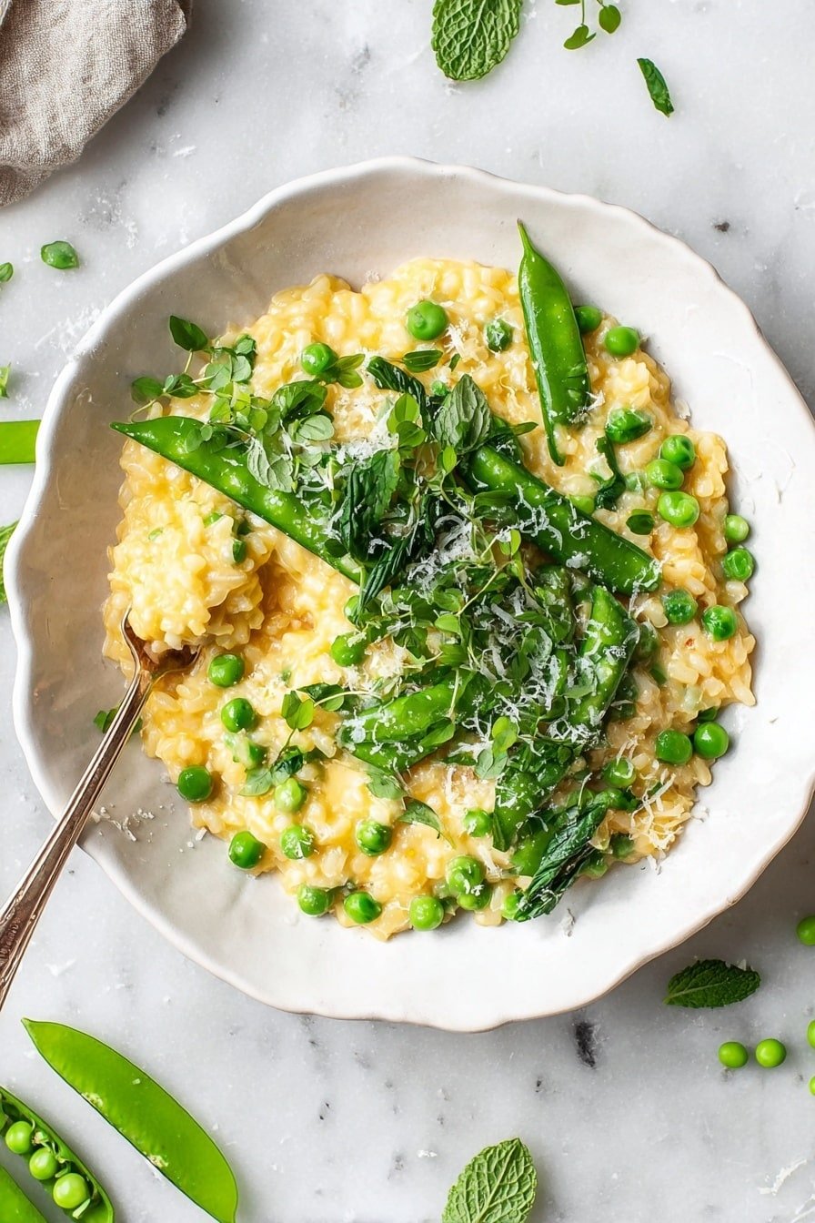 Spring Pea Risotto: Bright, Creamy & Easy to Make