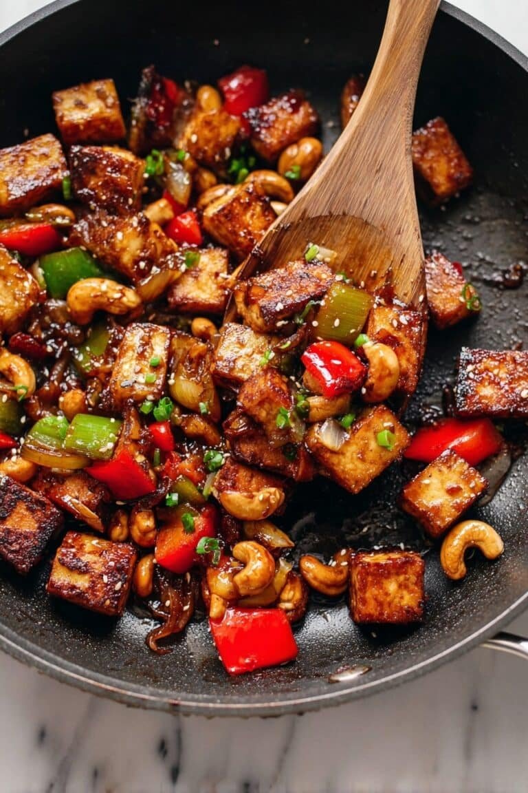Crispy Tofu Stir Fry Recipe