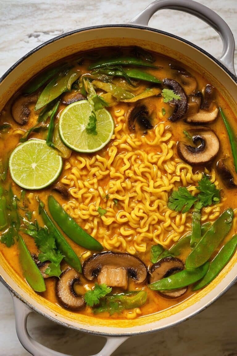 Vegan Curry Ramen with Coconut Milk Recipe
