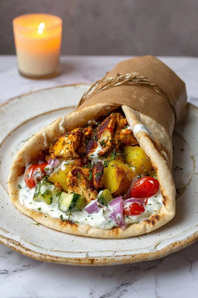 Air Fryer Chicken Gyros Recipe