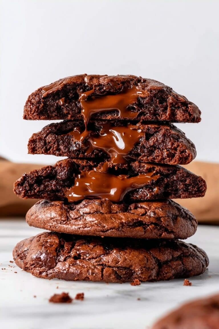 Fudgy Salted Brownie Cookies Recipe