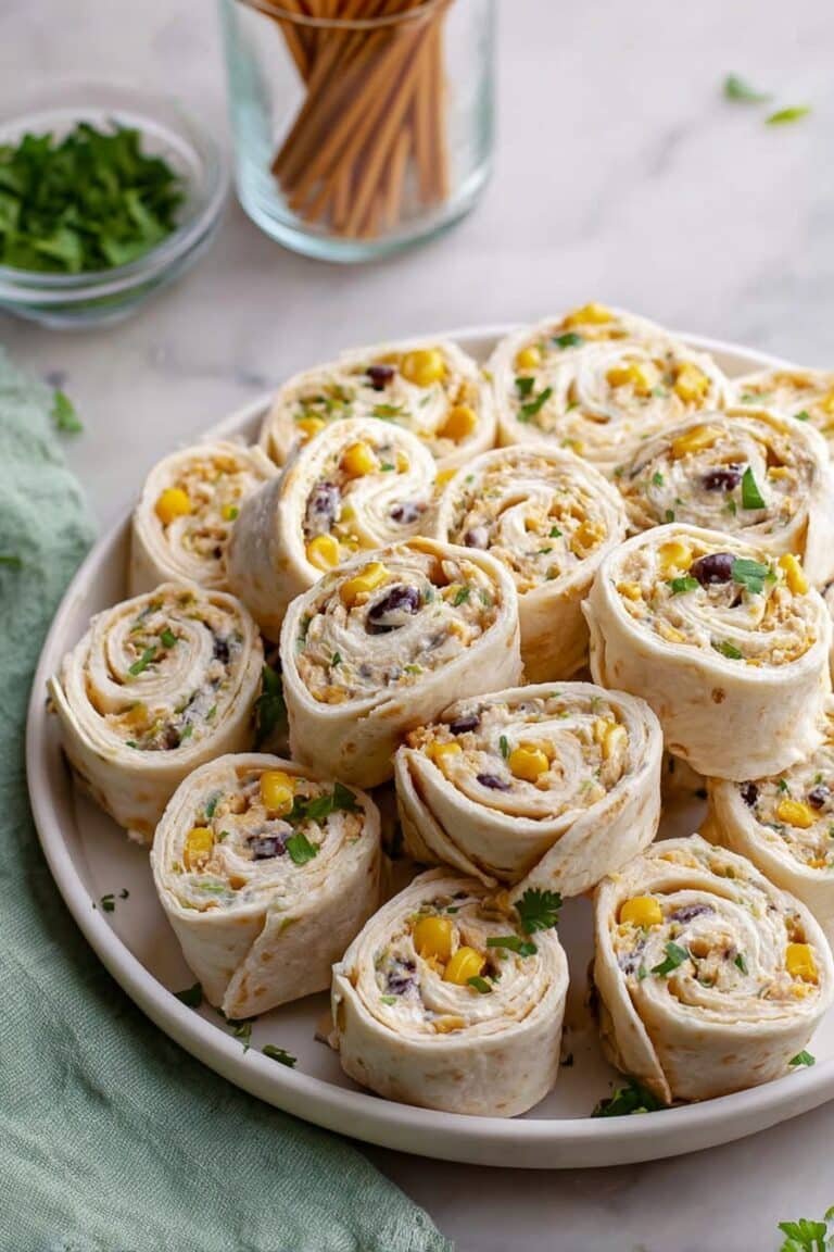 Cream Cheese Tortilla Pinwheels Recipe