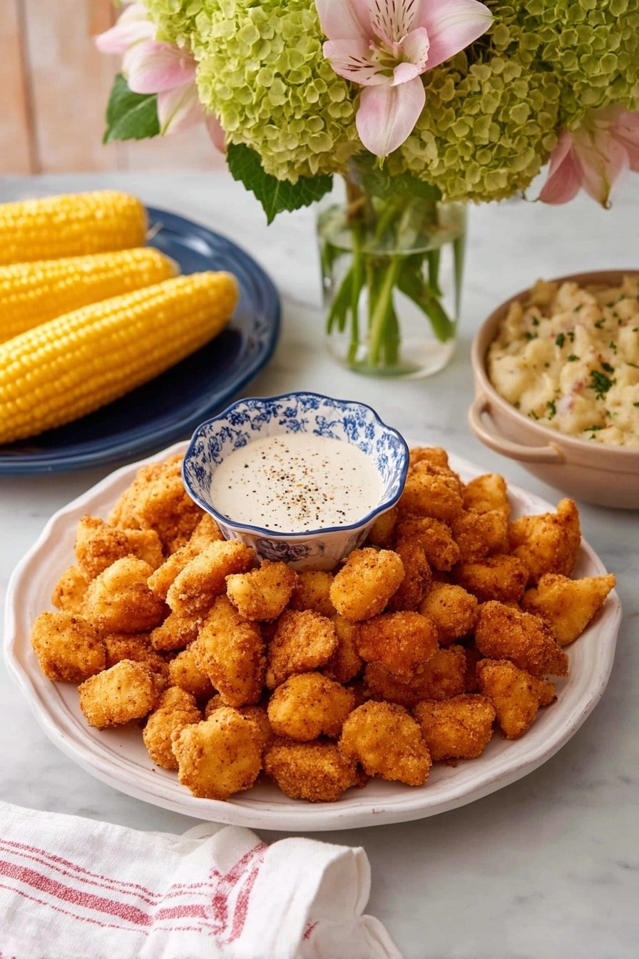 Air Fryer Popcorn Chicken Recipe