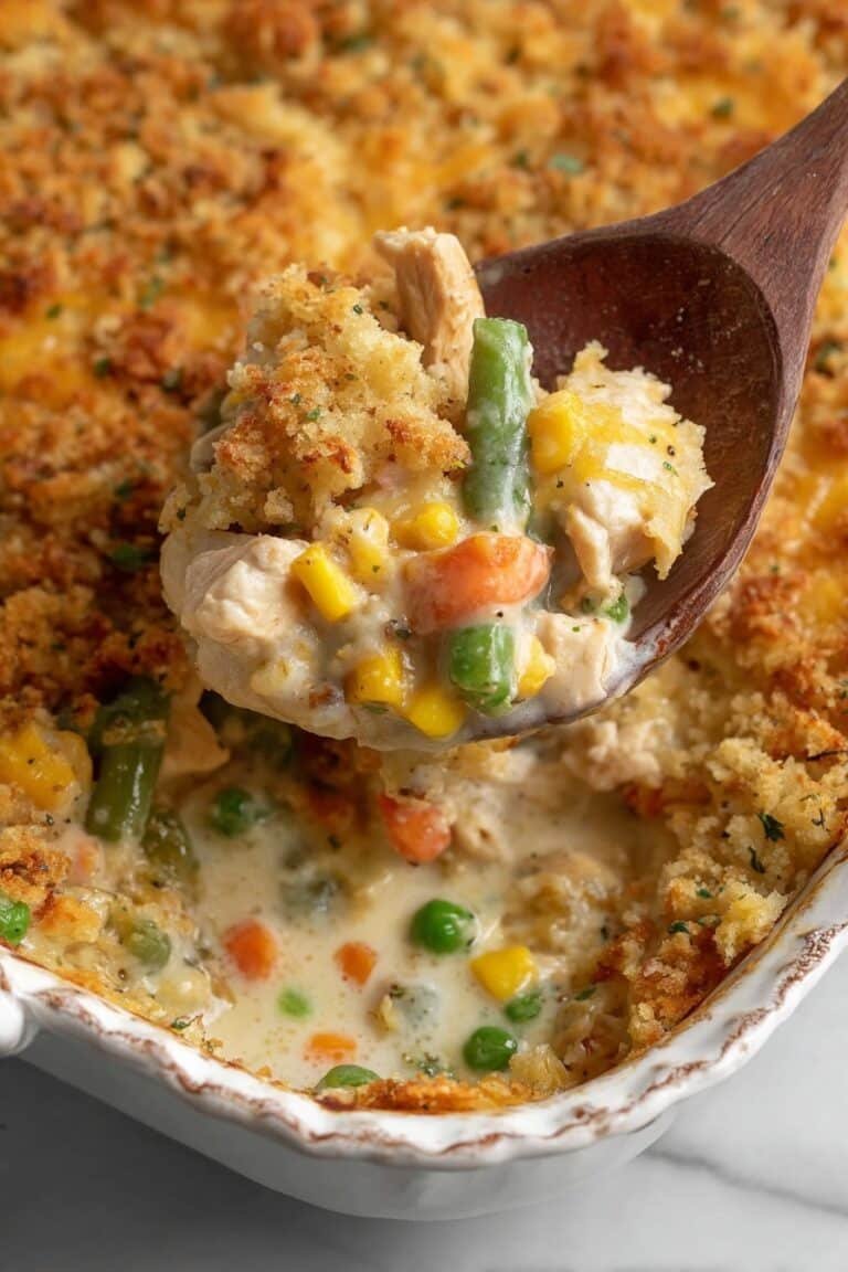 Creamy Chicken Stuffing Bake Recipe